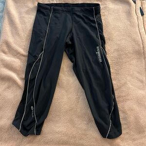 Sugoi running capris with Ironman logo